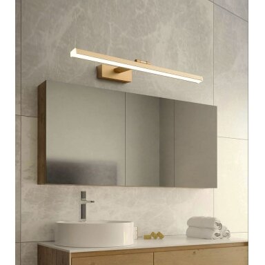 Sieninė lempa Gold 80cm APP835-1W