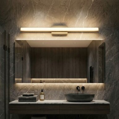 Sieninė lempa LED 80CM APP1853-1W BRUSH GOLD