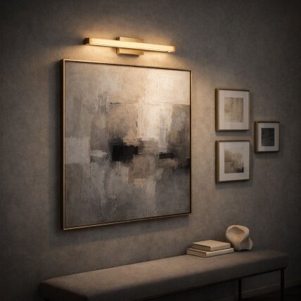 Sieninė lempa LED 42CM APP1851-1W BRUSH GOLD 4
