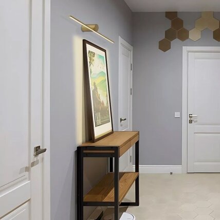 Sieninė lempa LED 60CM APP1348 OLD GOLD 4