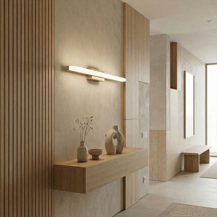 Sieninė lempa LED 60CM APP1852-1W BRUSH GOLD 3 Sieninė lempa LED 60CM APP1852-1W BRUSH GOLD 3