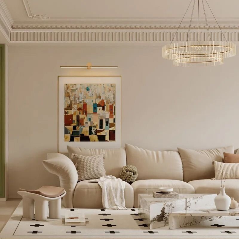 Sieninė lempa LED 60CM APP1348 OLD GOLD 5