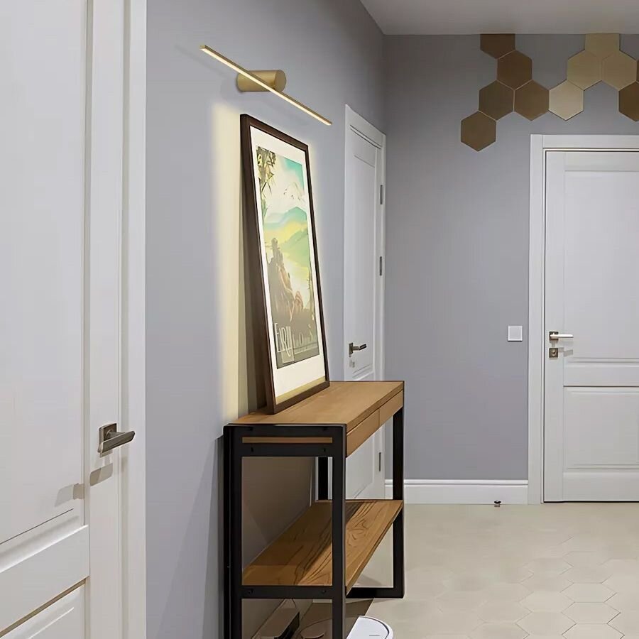 Sieninė lempa LED 60CM APP1348 OLD GOLD 4 Sieninė lempa LED 60CM APP1348 OLD GOLD 4