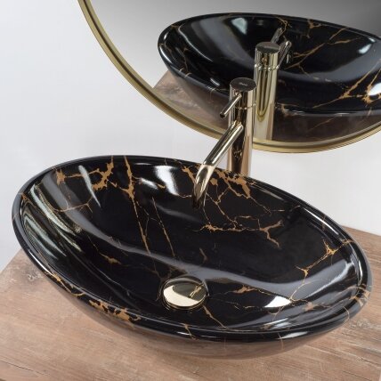 SKAUČIAUS KRAUTUVE Pamela Black Marble Shiny 3