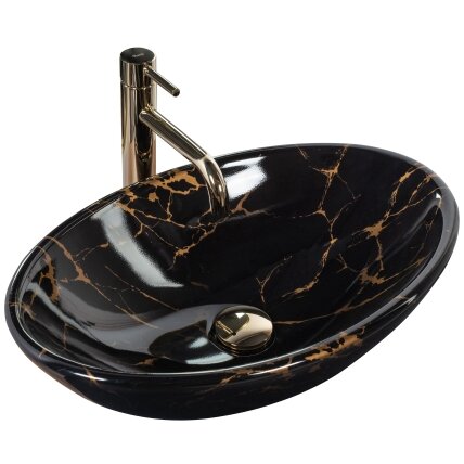 SKAUČIAUS KRAUTUVE Pamela Black Marble Shiny