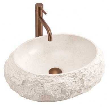 Stalviršio praustuvas Mika Warm Beige