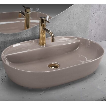 STALVIRŠIO PRAUSTUVAS Aura 61 Beige Shiny 1 STALVIRŠIO PRAUSTUVAS Aura 61 Beige Shiny 1