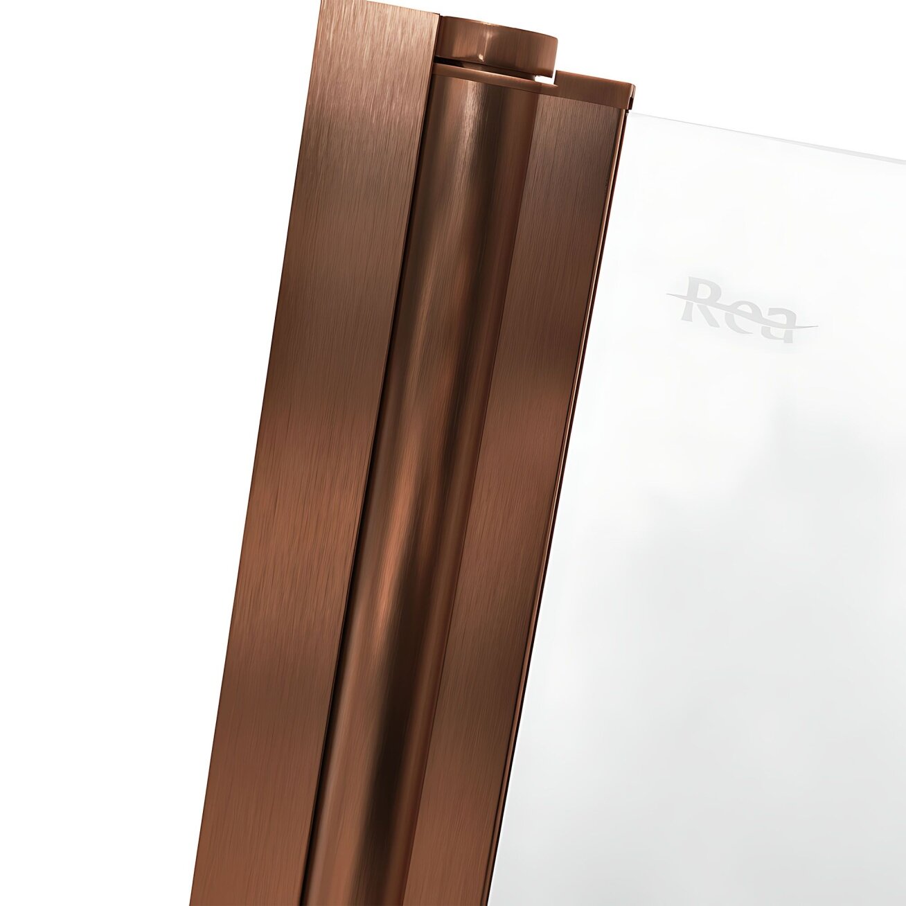 Sulankstoma vonios sienelė Agat-2 100 Brush Copper 8