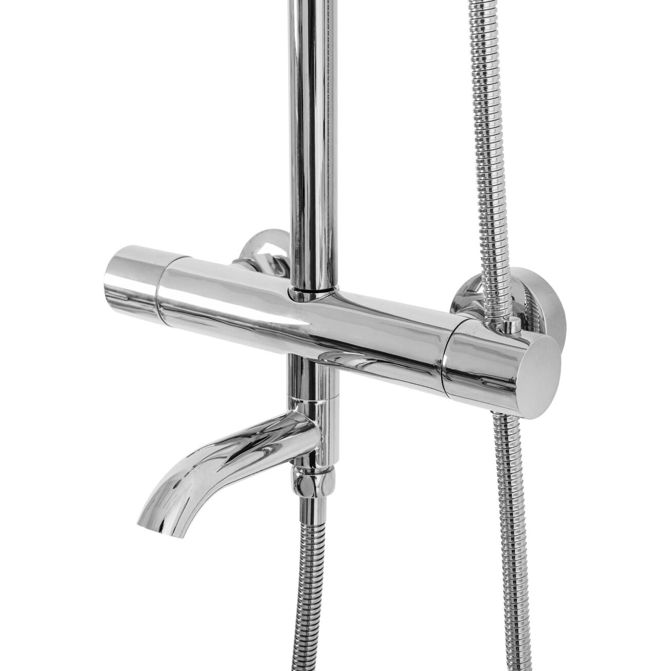 Termostatinis dušo komplektas Lungo chrome 1 Termostatinis dušo komplektas Lungo chrome 1