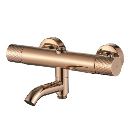 Termostatinis dušo komplektas Lungo Diamond Copper 1 Termostatinis dušo komplektas Lungo Diamond Copper 1