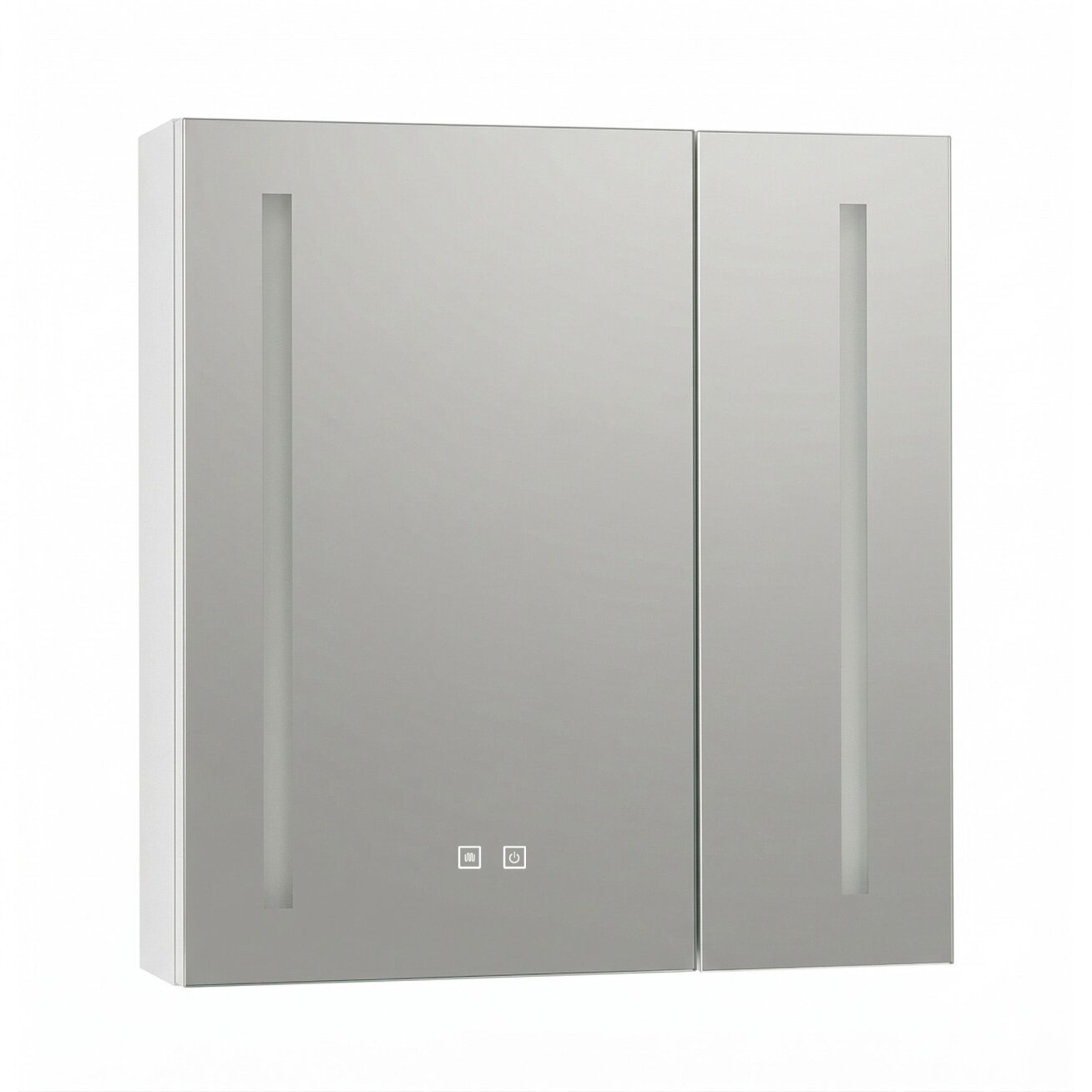 Veidrodinė spintelė su LED apšvietimu M1015-60 60x65 7 Veidrodinė spintelė su LED apšvietimu M1015-60 60x65 7
