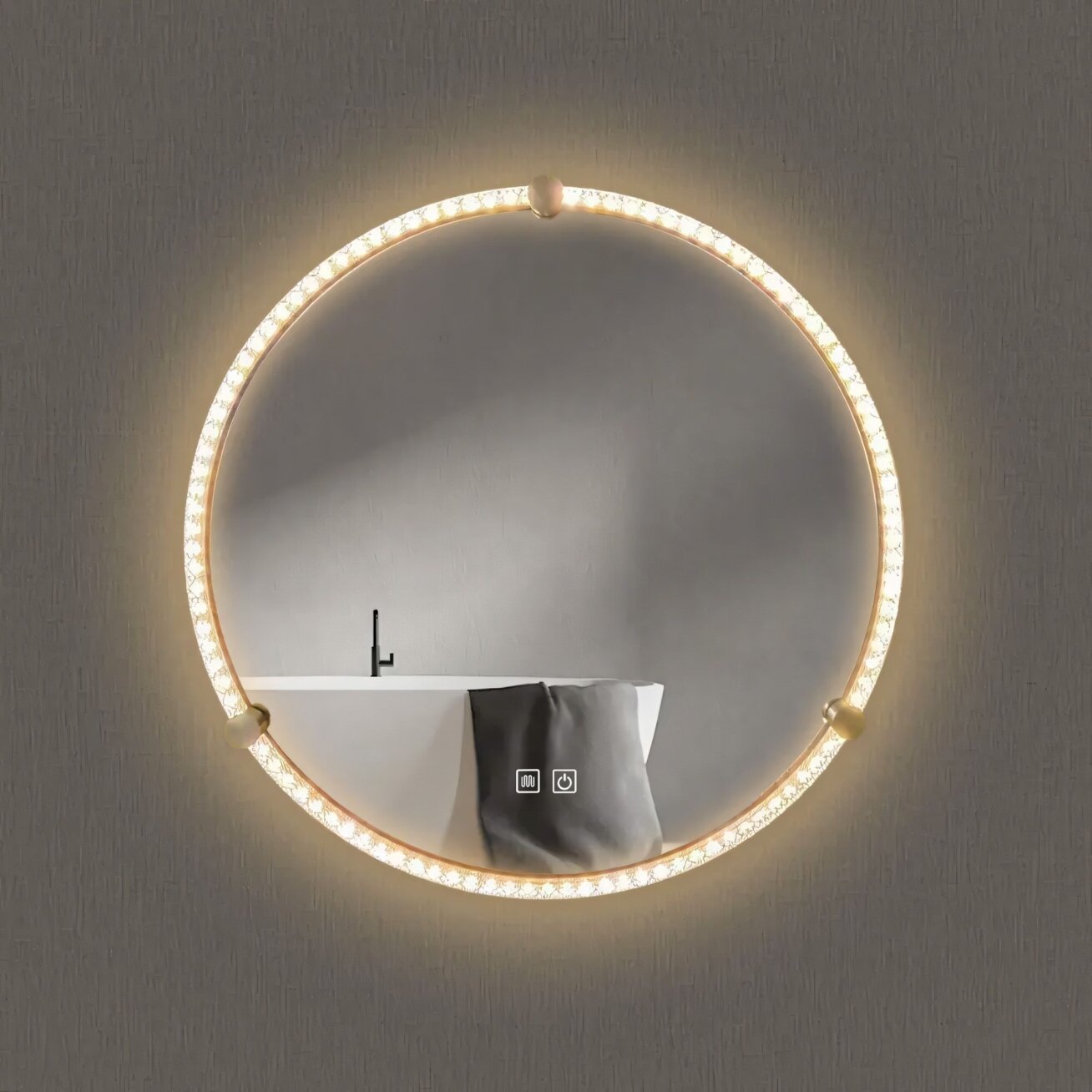 Veidrodis LED 70cm BL805 8 Veidrodis LED 70cm BL805 8