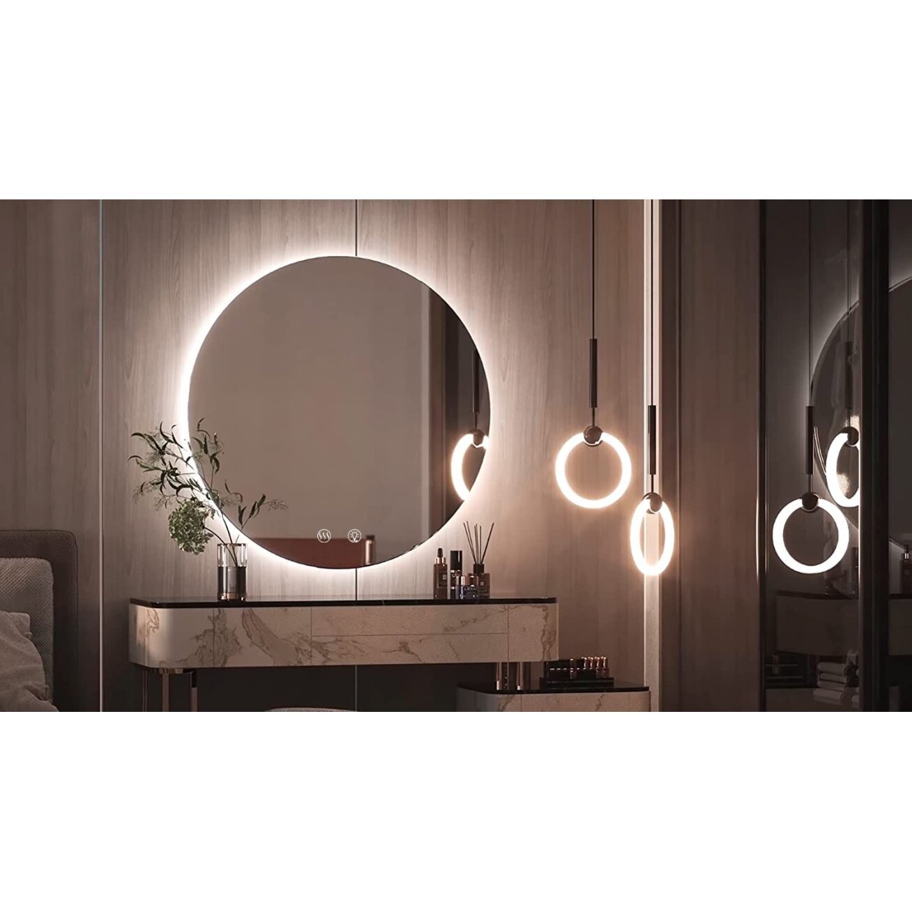Veidrodis LED 70cm HZJ070 7