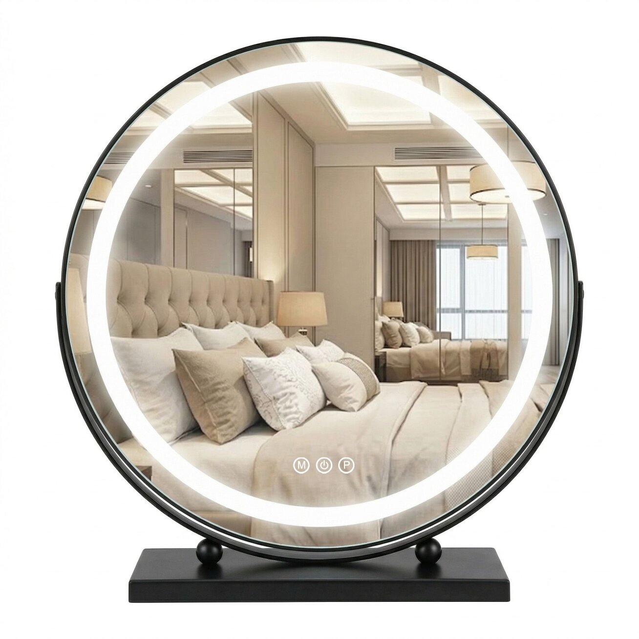 Veidrodis LED MAKE-UP Black 50 cm 10
