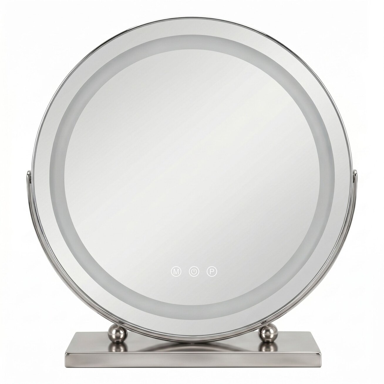 Veidrodis LED MAKE-UP Chrome 58x45 1
