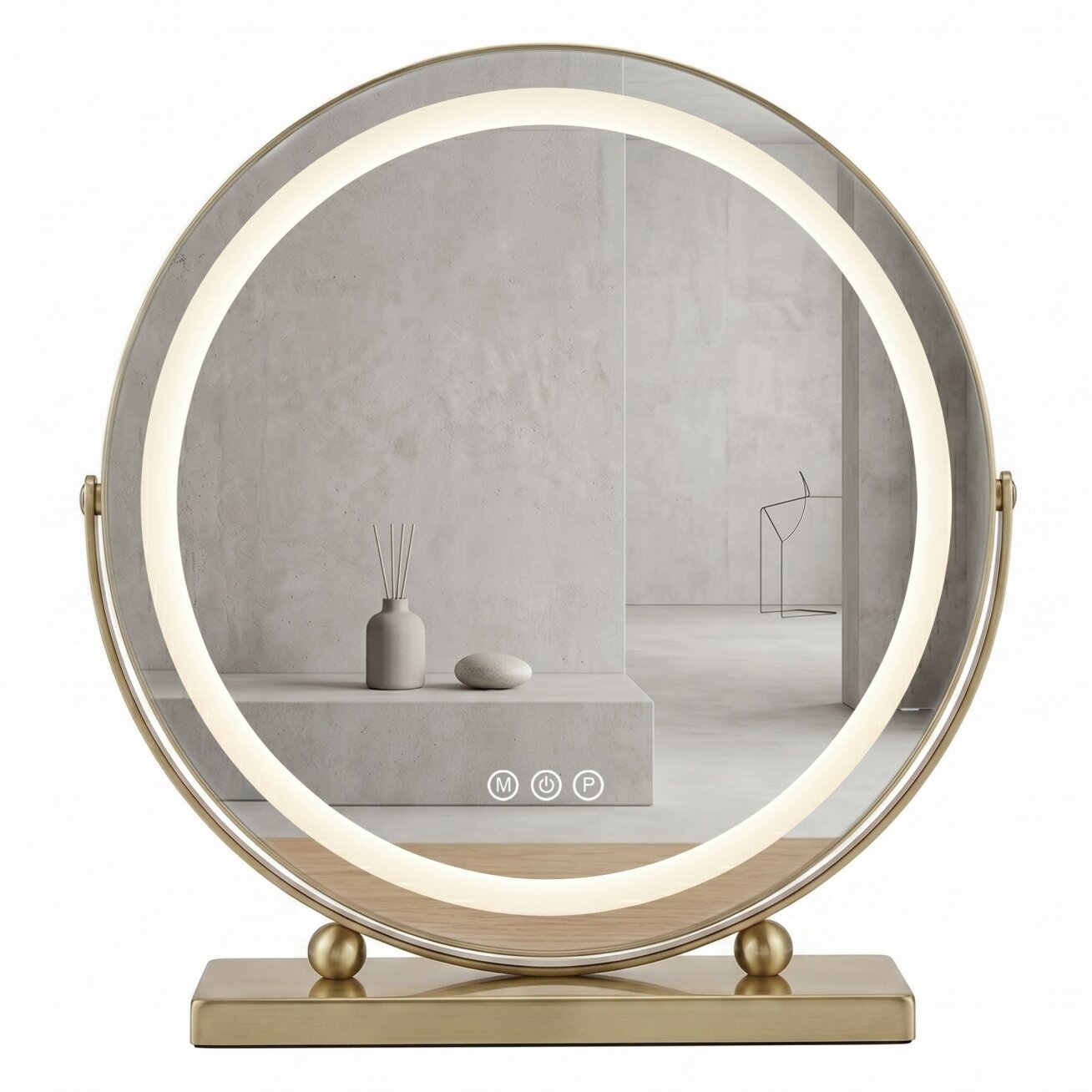 Veidrodis LED MAKE-UP L.Gold 50 cm Veidrodis LED MAKE-UP L.Gold 50 cm