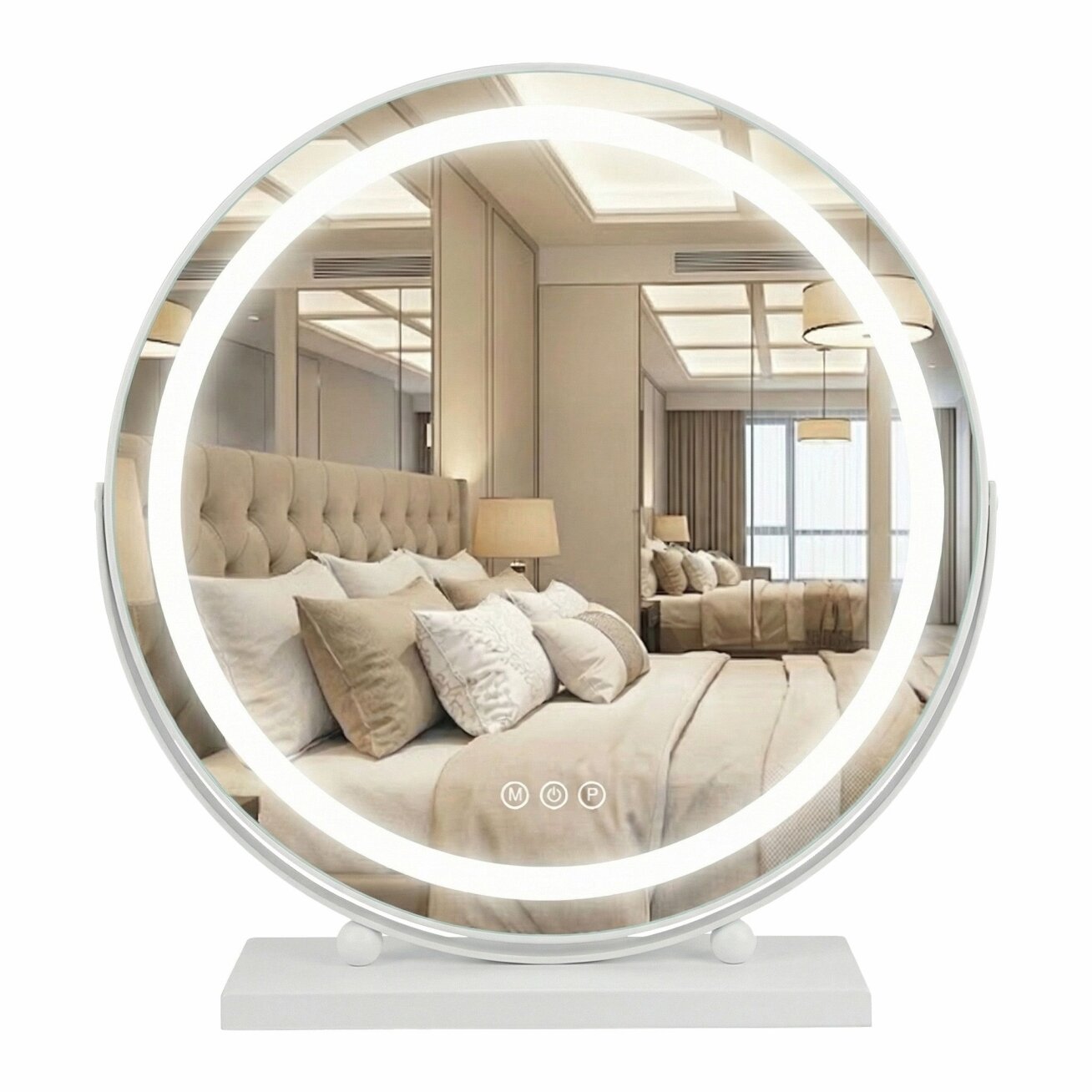 Veidrodis LED MAKE-UP White 50 cm 10 Veidrodis LED MAKE-UP White 50 cm 10