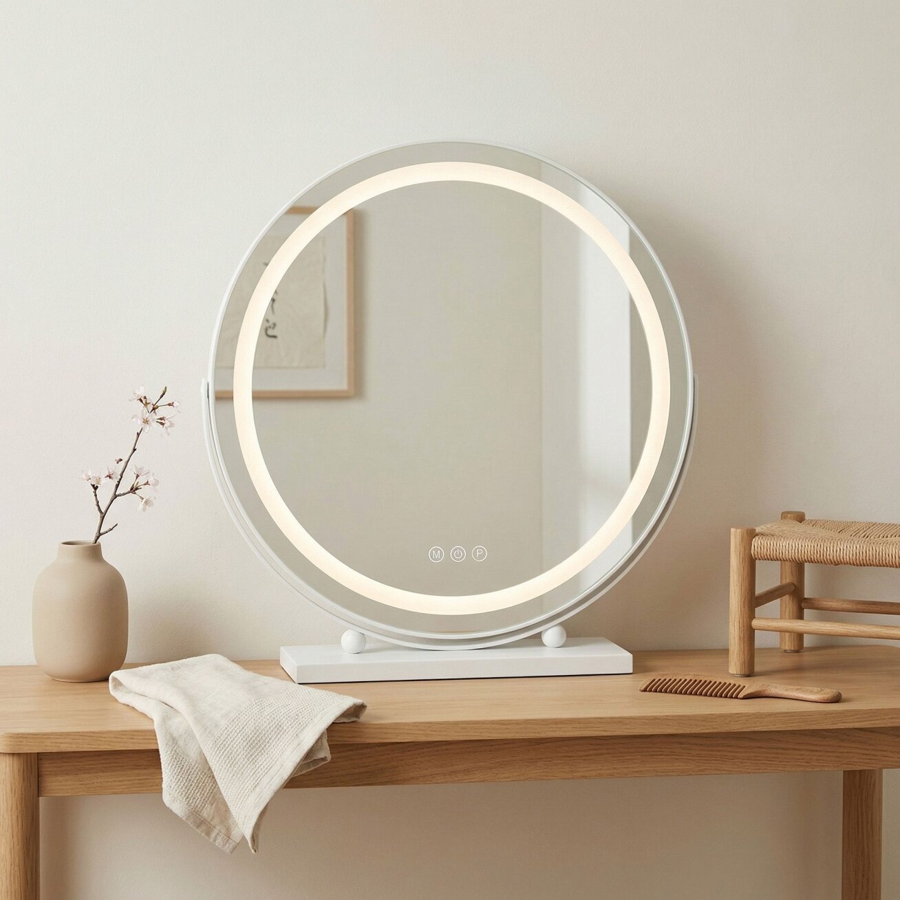 Veidrodis LED MAKE-UP White 50 cm 6 Veidrodis LED MAKE-UP White 50 cm 6