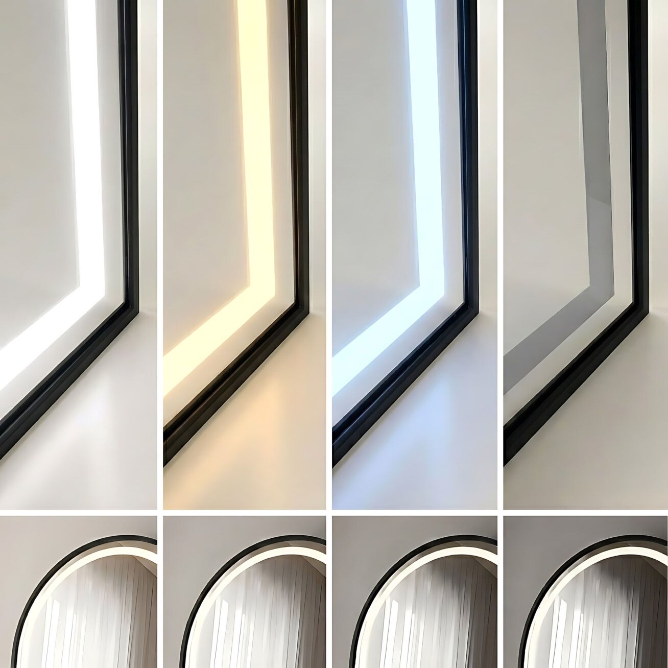 Veidrodis LED Orbit 60x170cm Black 7 Veidrodis LED Orbit 60x170cm Black 7