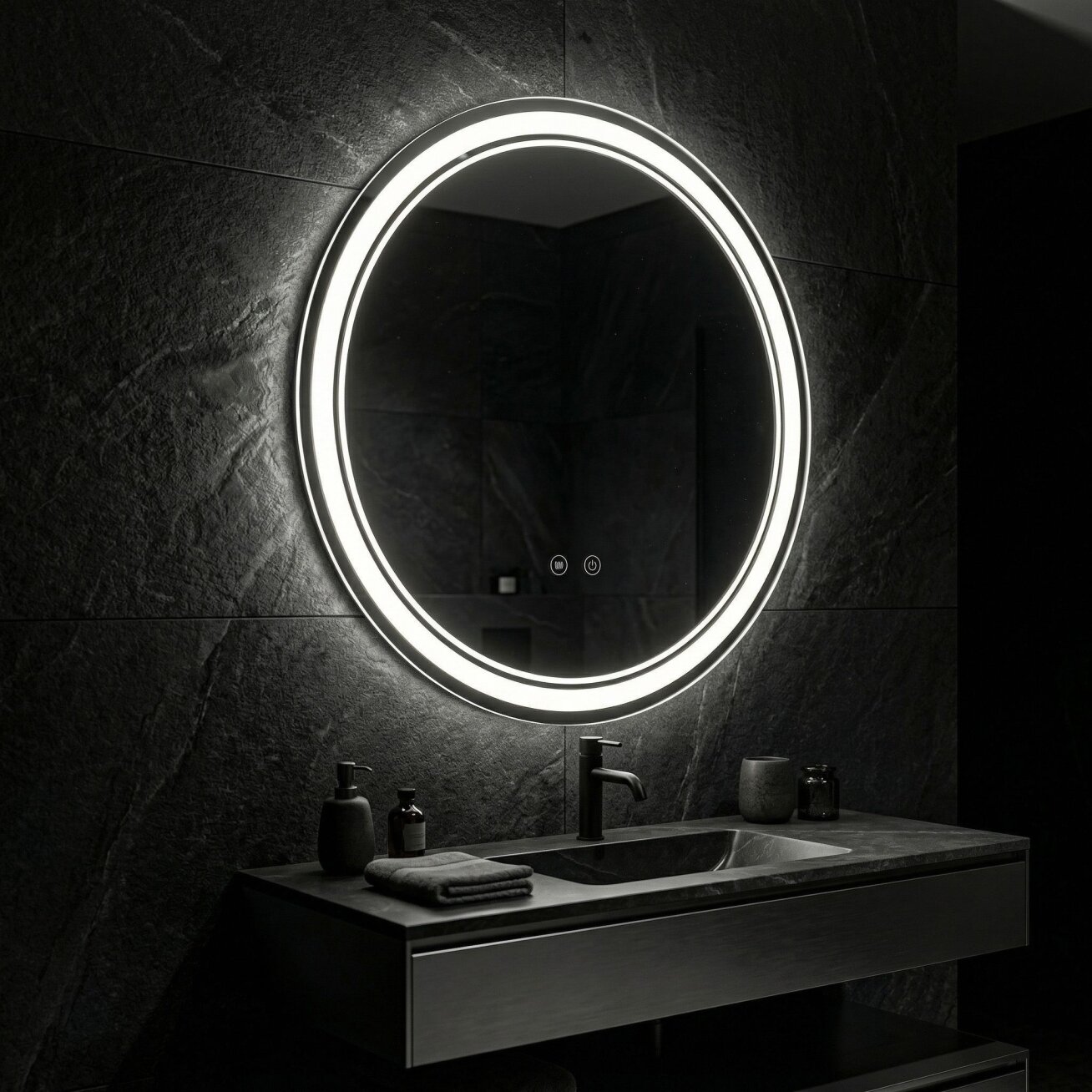 Veidrodis LED SOFT 70 4
