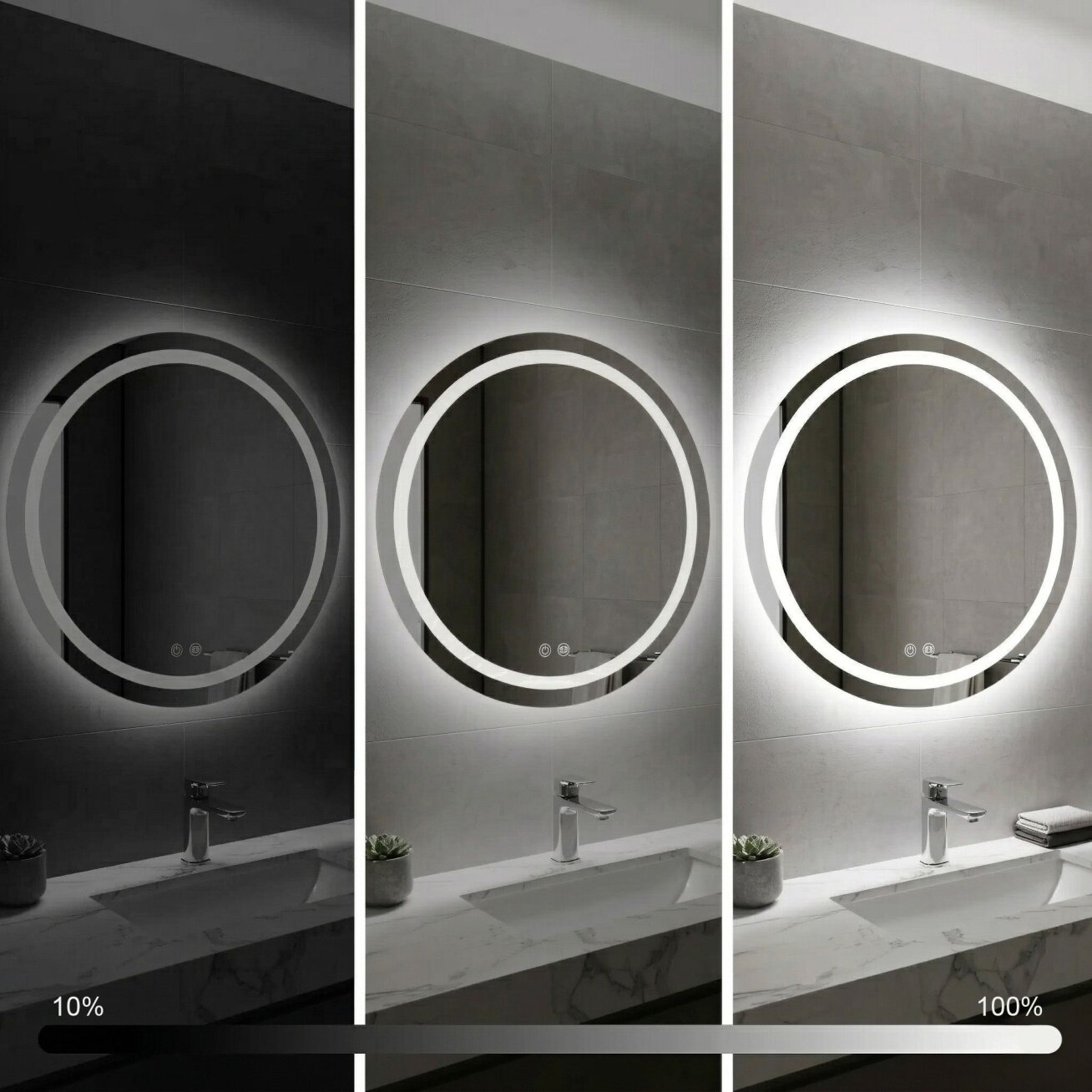 Veidrodis LED SOFT 90 7 Veidrodis LED SOFT 90 7