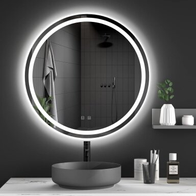 Veidrodis LED 50cm BAS