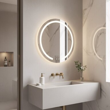 Veidrodis LED 60cm Modern
