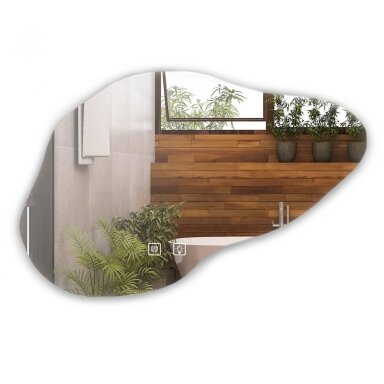 Veidrodis P11229 LED CLOUD B 100x70cm