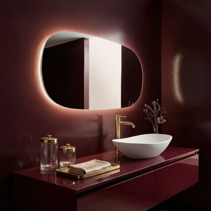 Veidrodis LED 100x60cm TOP-4 3 Veidrodis LED 100x60cm TOP-4 3