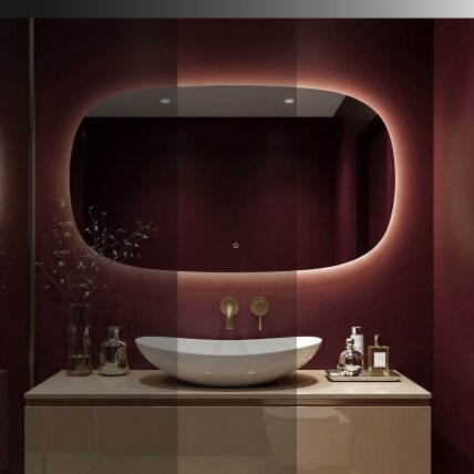 Veidrodis LED 100x60cm TOP-4 5