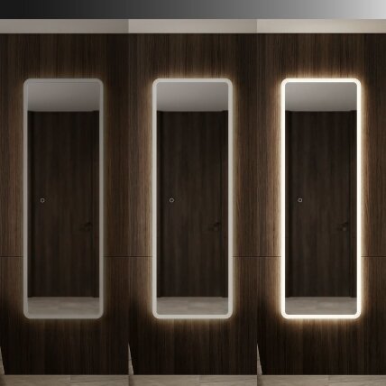 Veidrodis LED 150x50cm MOL-SQ 5