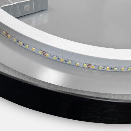Veidrodis LED 60cm MMJ Black 8 Veidrodis LED 60cm MMJ Black 8