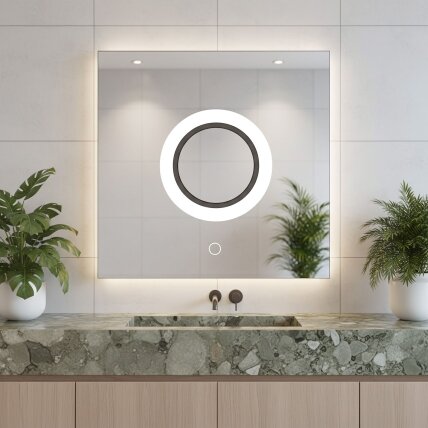 Veidrodis LED 60x60 YH-BL-12 1 Veidrodis LED 60x60 YH-BL-12 1