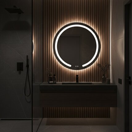 Veidrodis LED 70cm Modern 2