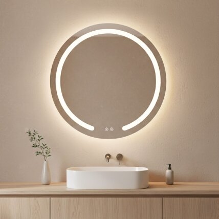 Veidrodis LED 70cm Modern 1