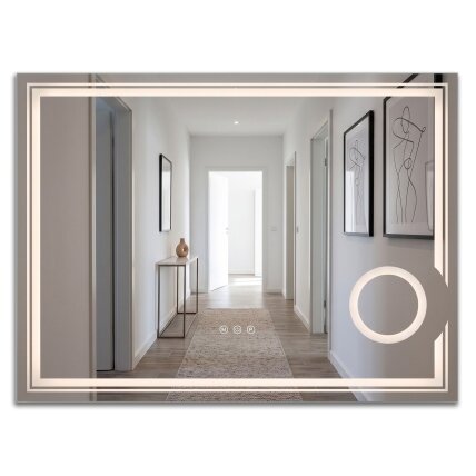 Veidrodis LED 80x60cm HAVEN Veidrodis LED 80x60cm HAVEN
