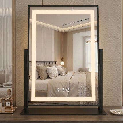 Veidrodis LED LUMI Black 30x40cm 7 Veidrodis LED LUMI Black 30x40cm 7