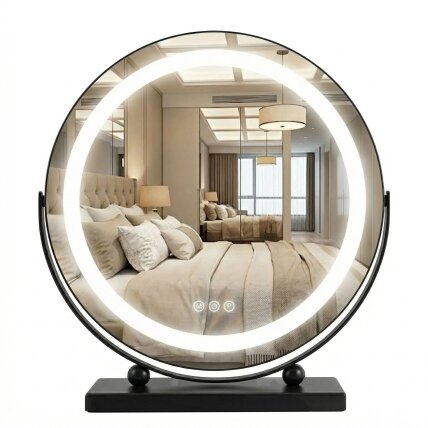 Veidrodis LED MAKE-UP Black 40 cm 1 Veidrodis LED MAKE-UP Black 40 cm 1