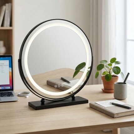 Veidrodis LED MAKE-UP Black 50 cm 3 Veidrodis LED MAKE-UP Black 50 cm 3