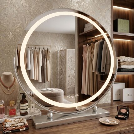 Veidrodis LED MAKE-UP Chrome 50 cm 9
