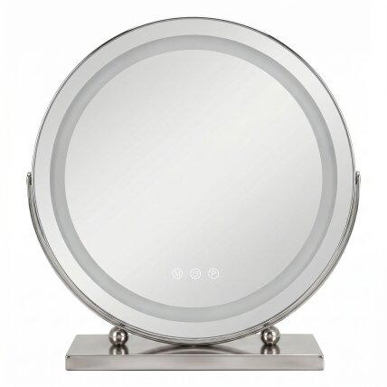 Veidrodis LED MAKE-UP Chrome 58x45 1 Veidrodis LED MAKE-UP Chrome 58x45 1