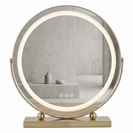 Veidrodis LED MAKE-UP L.Gold 50 cm Veidrodis LED MAKE-UP L.Gold 50 cm