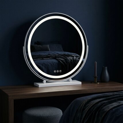 Veidrodis LED MAKE-UP White 50 cm 2