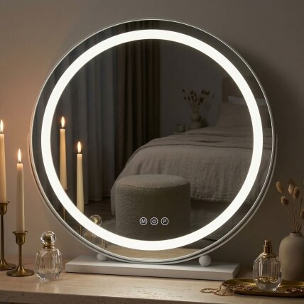 Veidrodis LED MAKE-UP White 50 cm 5