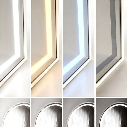 Veidrodis LED Orbit 50x160cm White 8 Veidrodis LED Orbit 50x160cm White 8