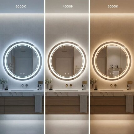 Veidrodis LED SOFT 80 7