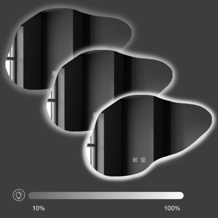 Veidrodis P11229 LED CLOUD B 100x70cm 1 Veidrodis P11229 LED CLOUD B 100x70cm 1