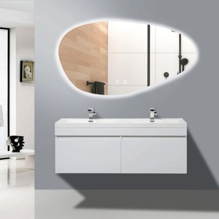 Veidrodis P11386 LED CLOUD A 100x60cm 5