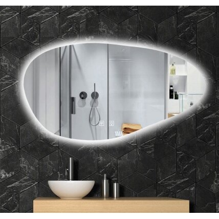 Veidrodis P11386 LED CLOUD A 100x60cm 6 Veidrodis P11386 LED CLOUD A 100x60cm 6