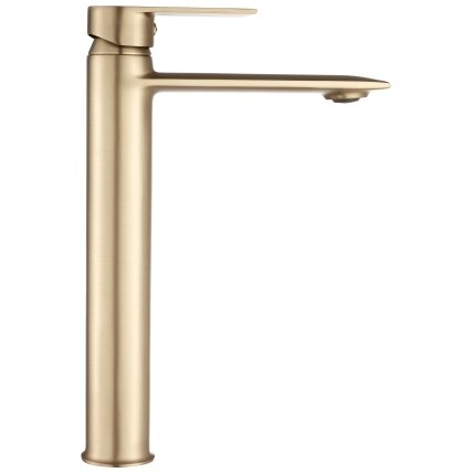 VENETA Brush Gold aukštas praustuvo maišytuvas 1